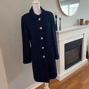 St. John navy evening topper